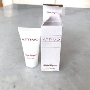 3/$36 - New! NIB Ferragamo Attimo hand cream (travel size)